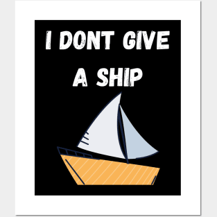 Sailing shirt Posters and Art